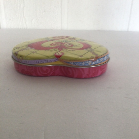 BRIGHTON HEART SHAPED LARGE JEWELRY TRINKET TIN - Picture 5 of 9
